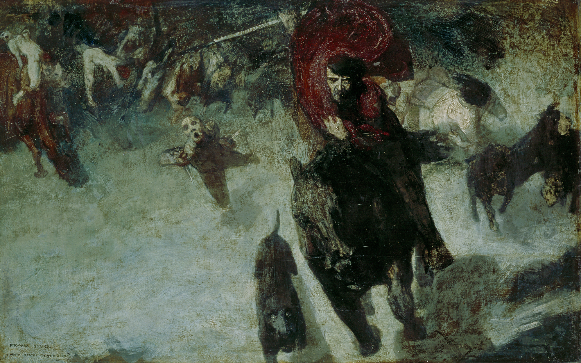 Wild Hunt av Franz von Stuck