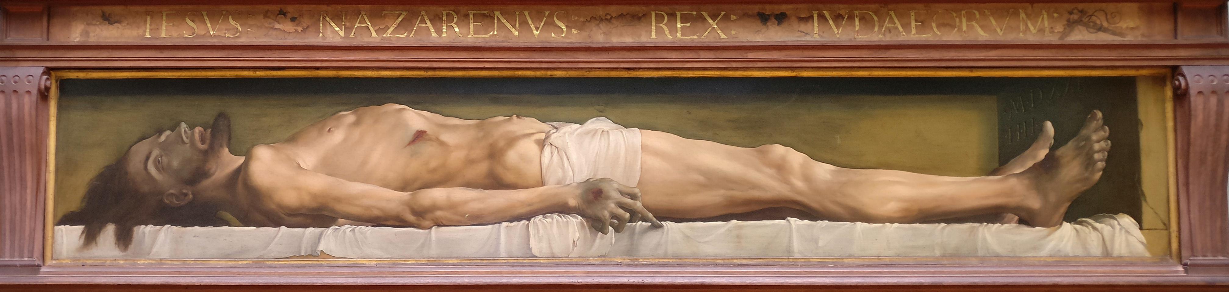 The Body of the Dead Christ in the Tomb av Hans Holbein the Younger