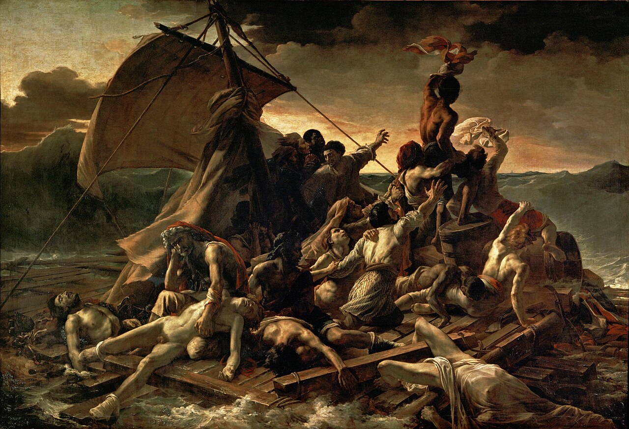 The Raft of the Medusa av Théodore Géricault