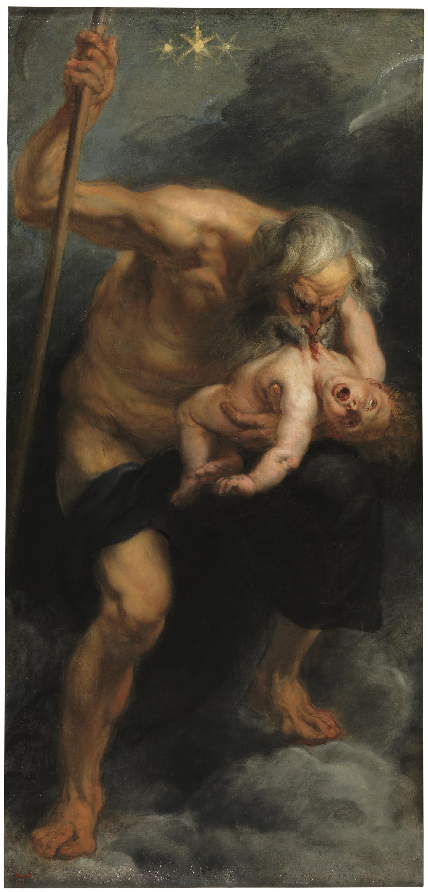 Saturn av Peter Paul Rubens