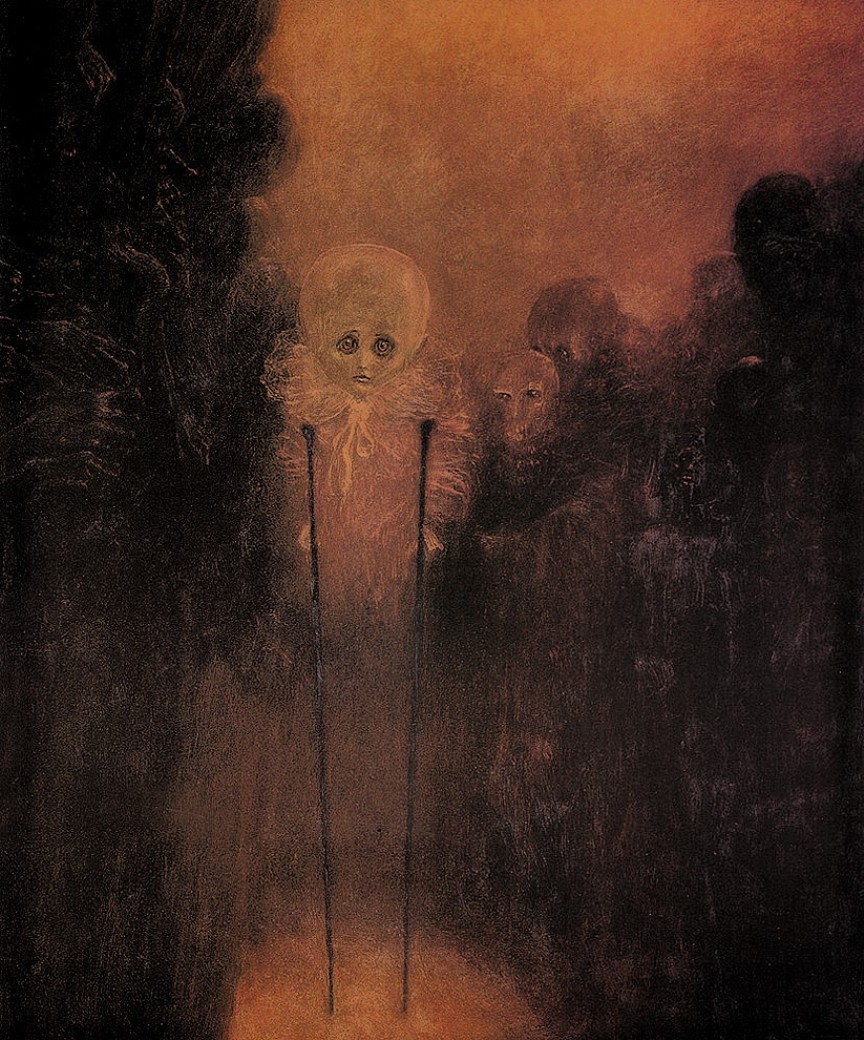 Untitled av Zdzisław Beksiński