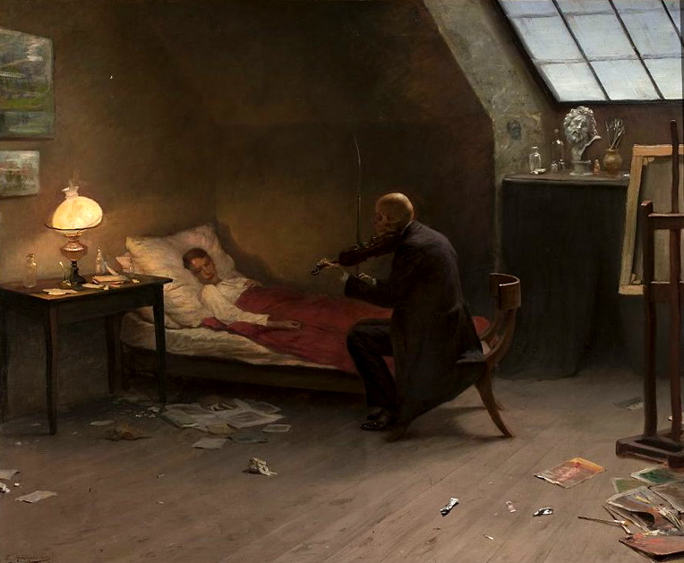 Death of an Artist - The Last Friend av Zygmunt Andrychiewicz